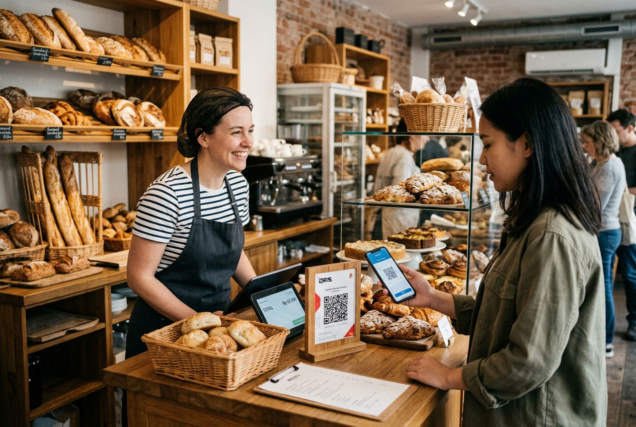 QRIS Bakery: Solusi Pembayaran Digital untuk Toko Roti dan Pastry Modern, QRIS, Cara Daftar QRIS